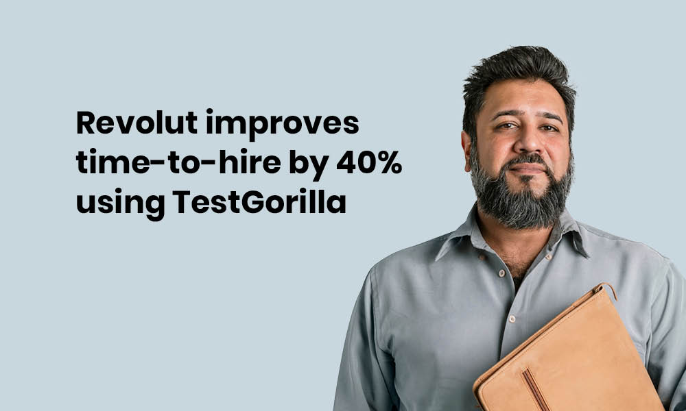 Revolut improves time-to-hire by 40% using TestGorilla