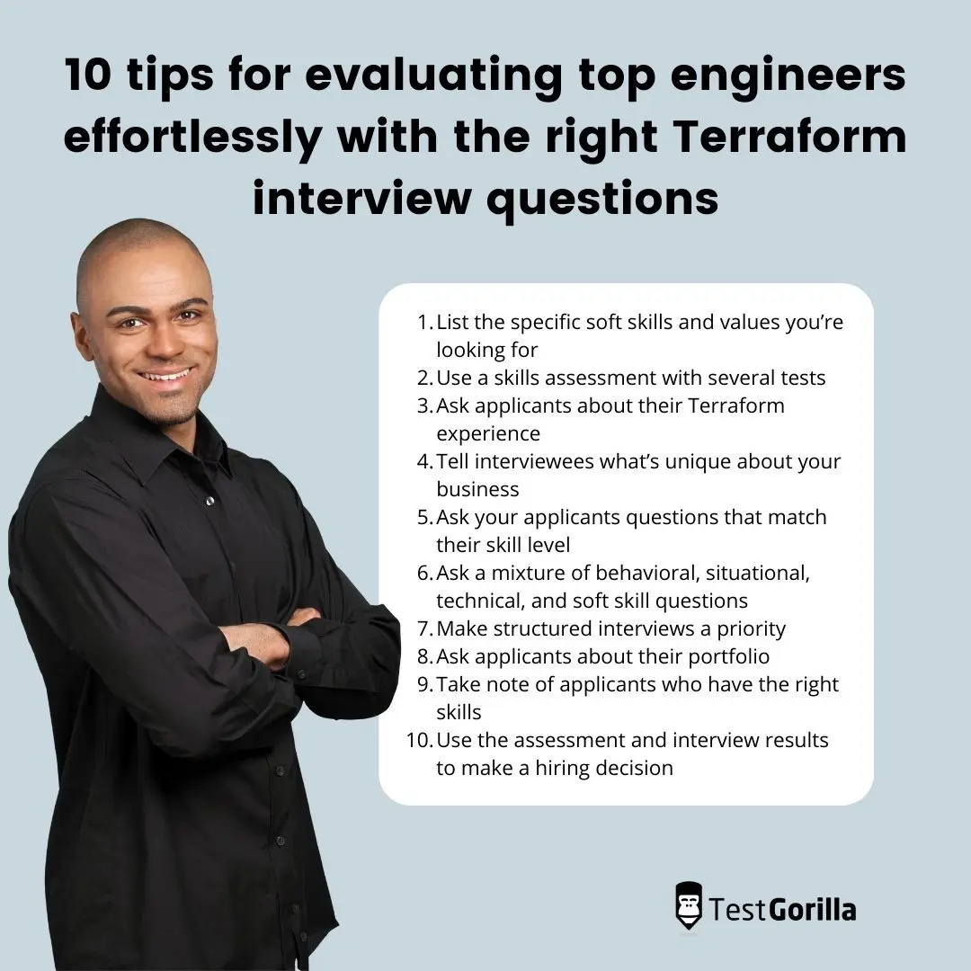 10 tips for evaluating top engineers effortlessly with the right Terraform interview questions