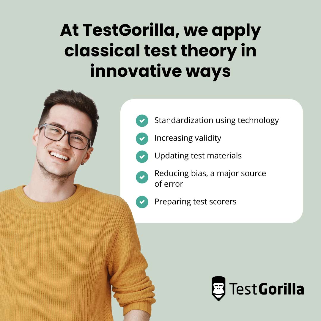 How we apply test theory at TestGorilla