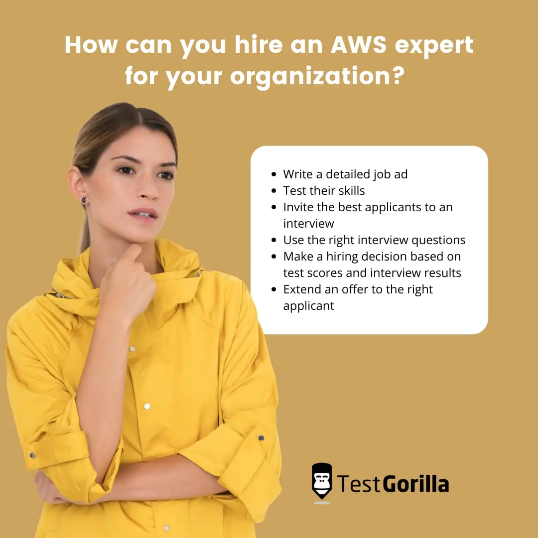 How can you hire an AWS expert for your organization? 