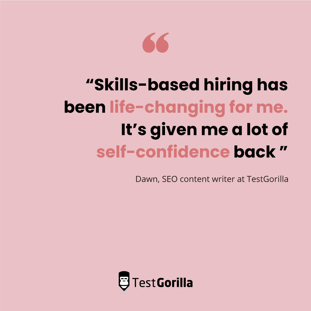 Skills-based-hiring has been life-changing quote