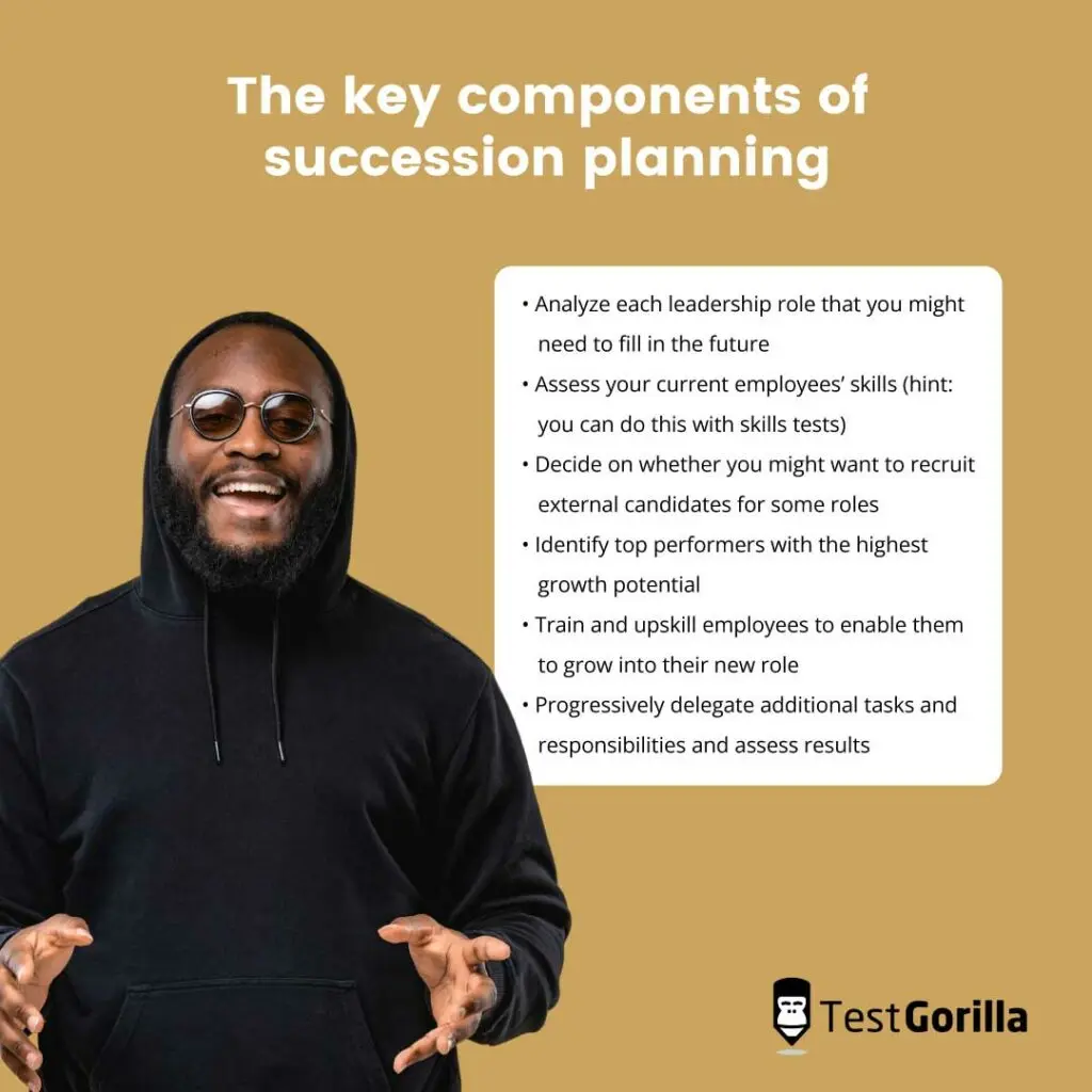 key components succession planning