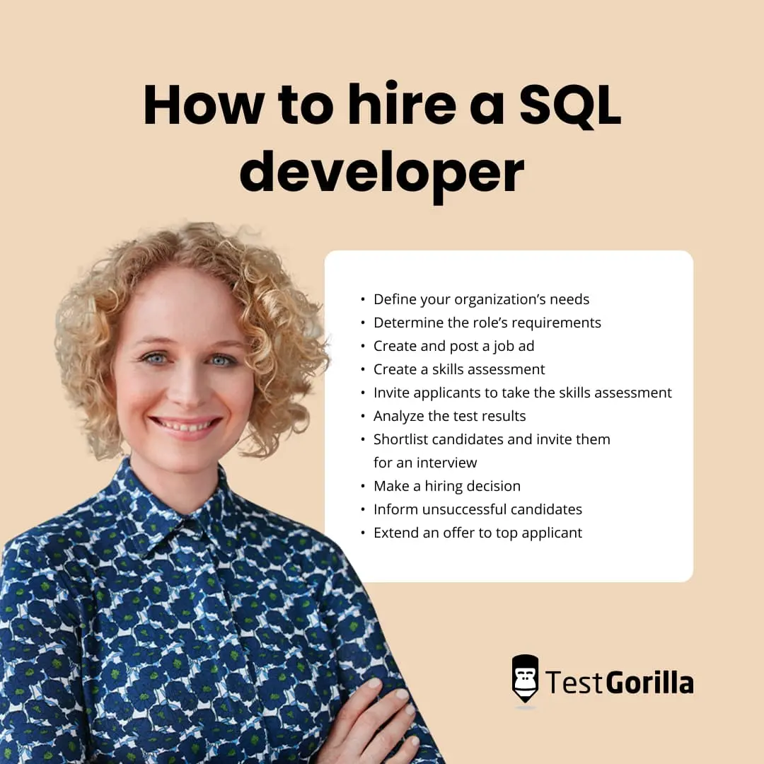 how to hire a SQL developer