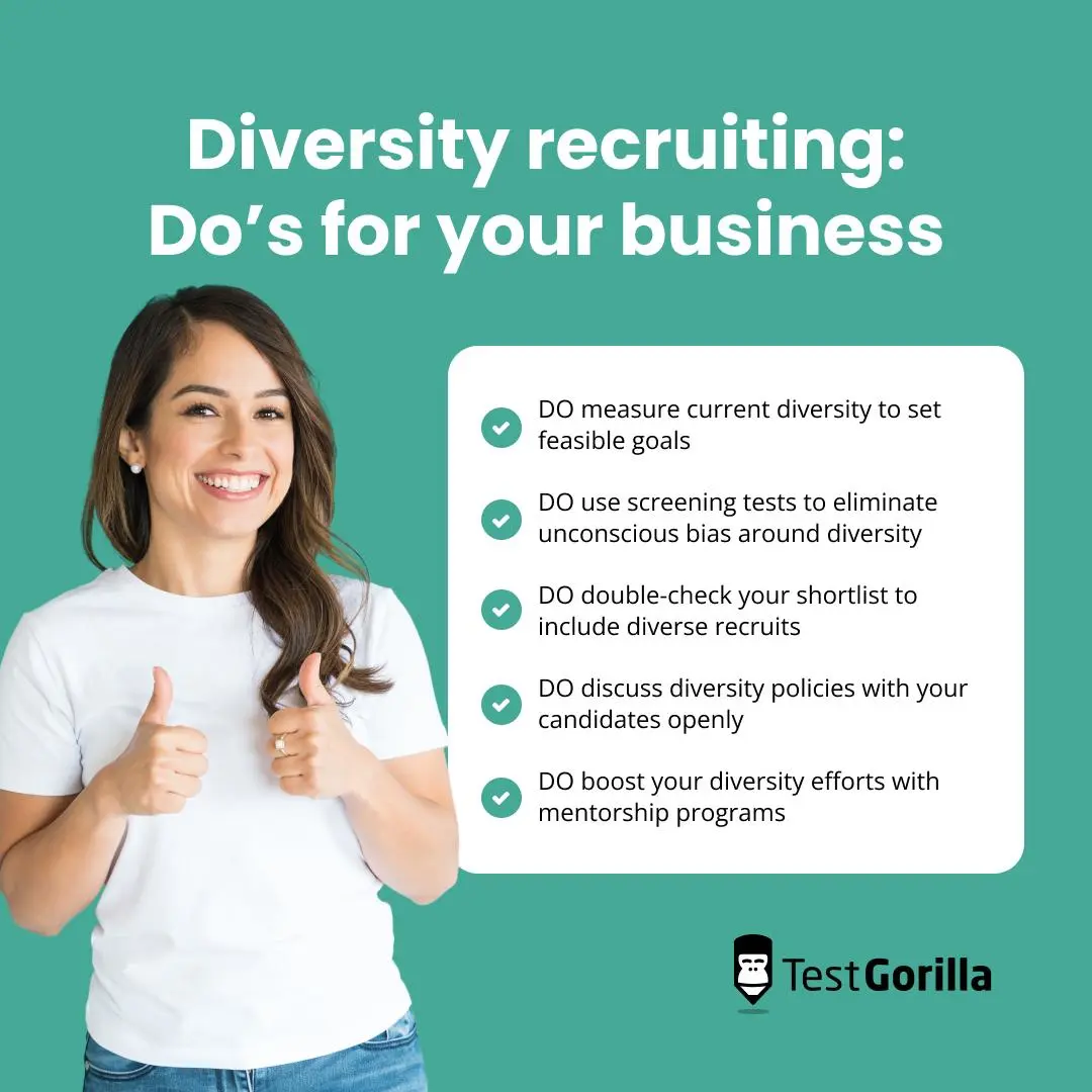 Diversity DOs for your business