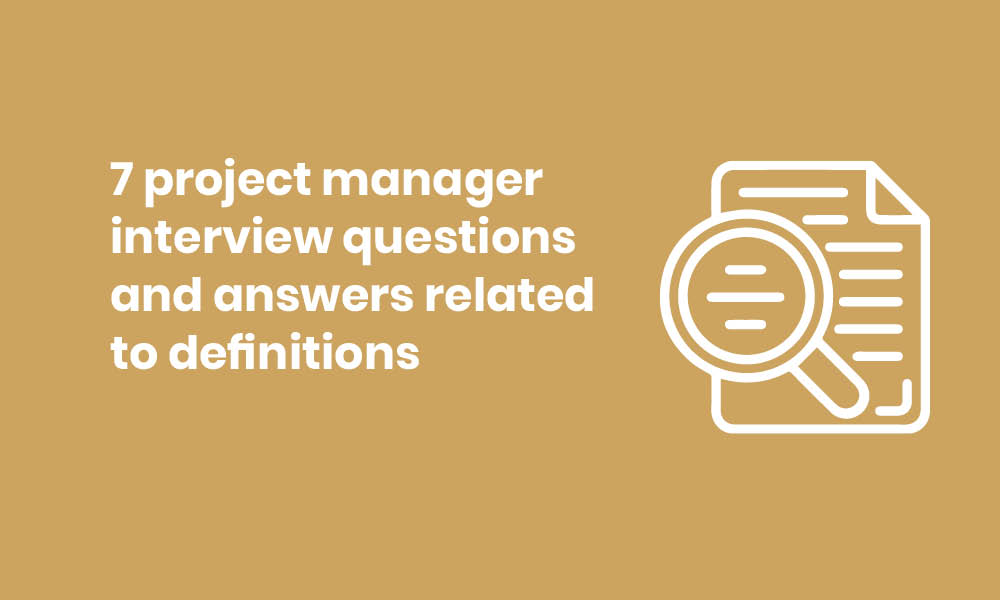 69 project manager interview questions - TG