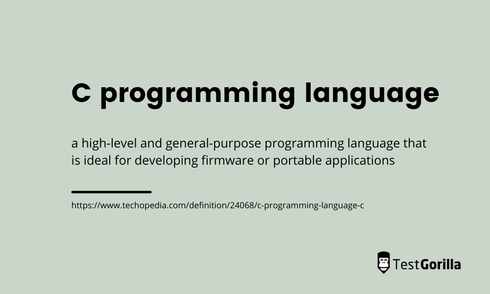51 C interview questions to hire the best developers - TestGorilla