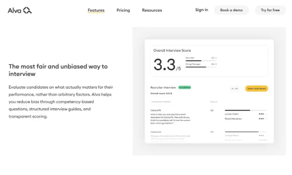 Alvalabs test library