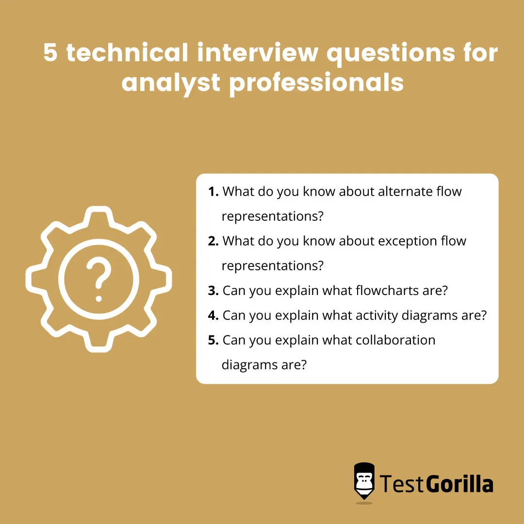 5 technical interview questions for analyst professionals