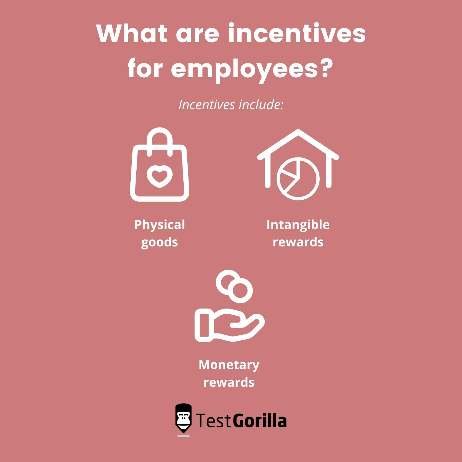 Incentives for employees graphic