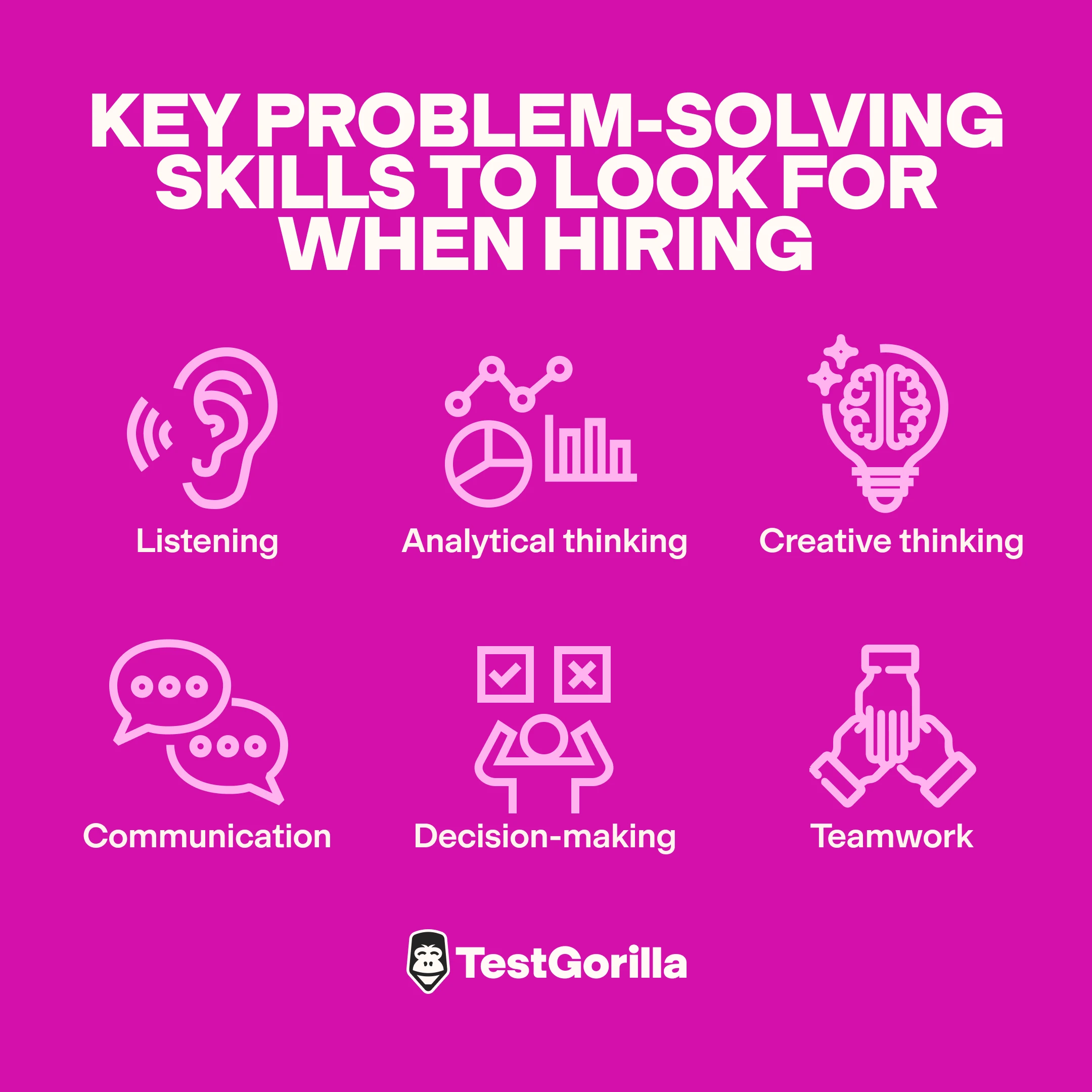 key problem solving skills to look for when hiring