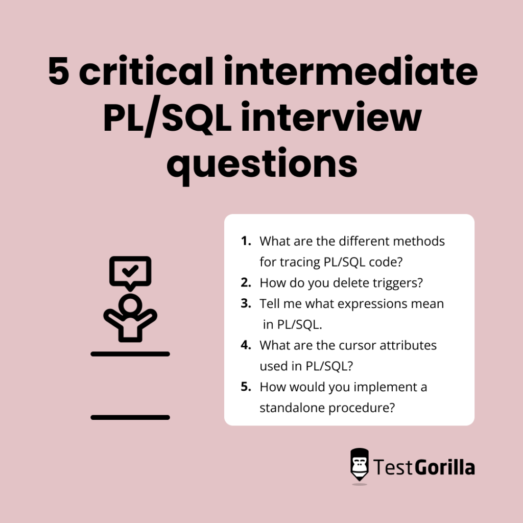 Five critical intermediate PL/SQL interview questions 