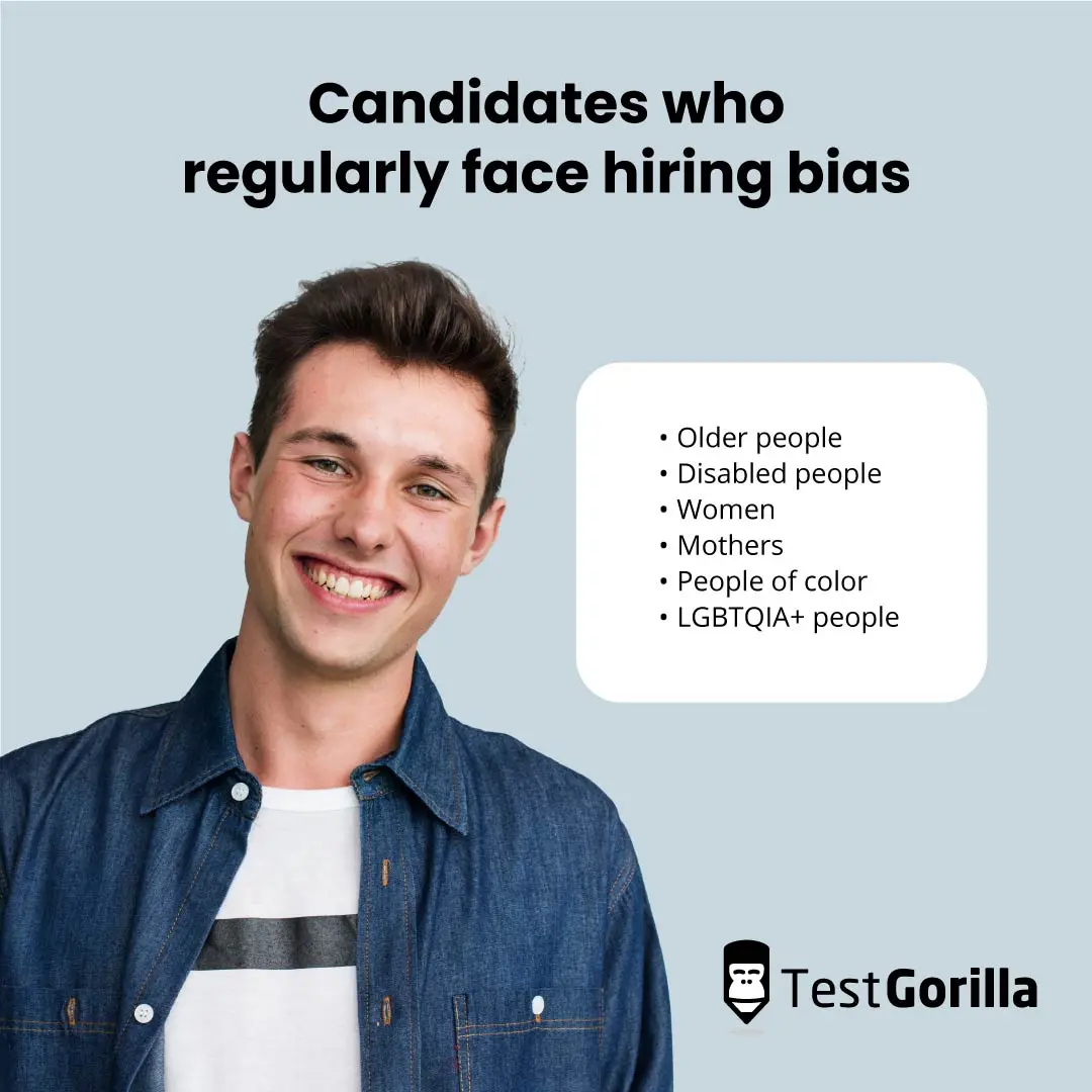 Candidates who regularly face hiring bias