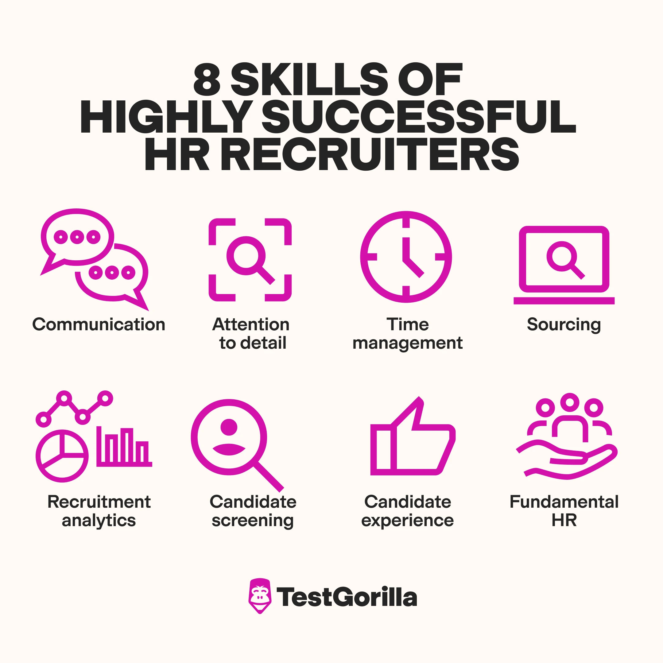 skills to look for in an HR recruiter and how to test them