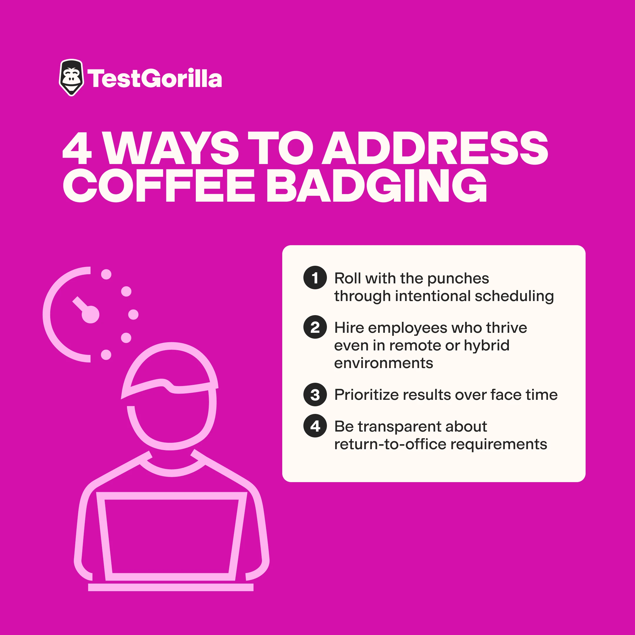 4 ways to address coffee badging graphic