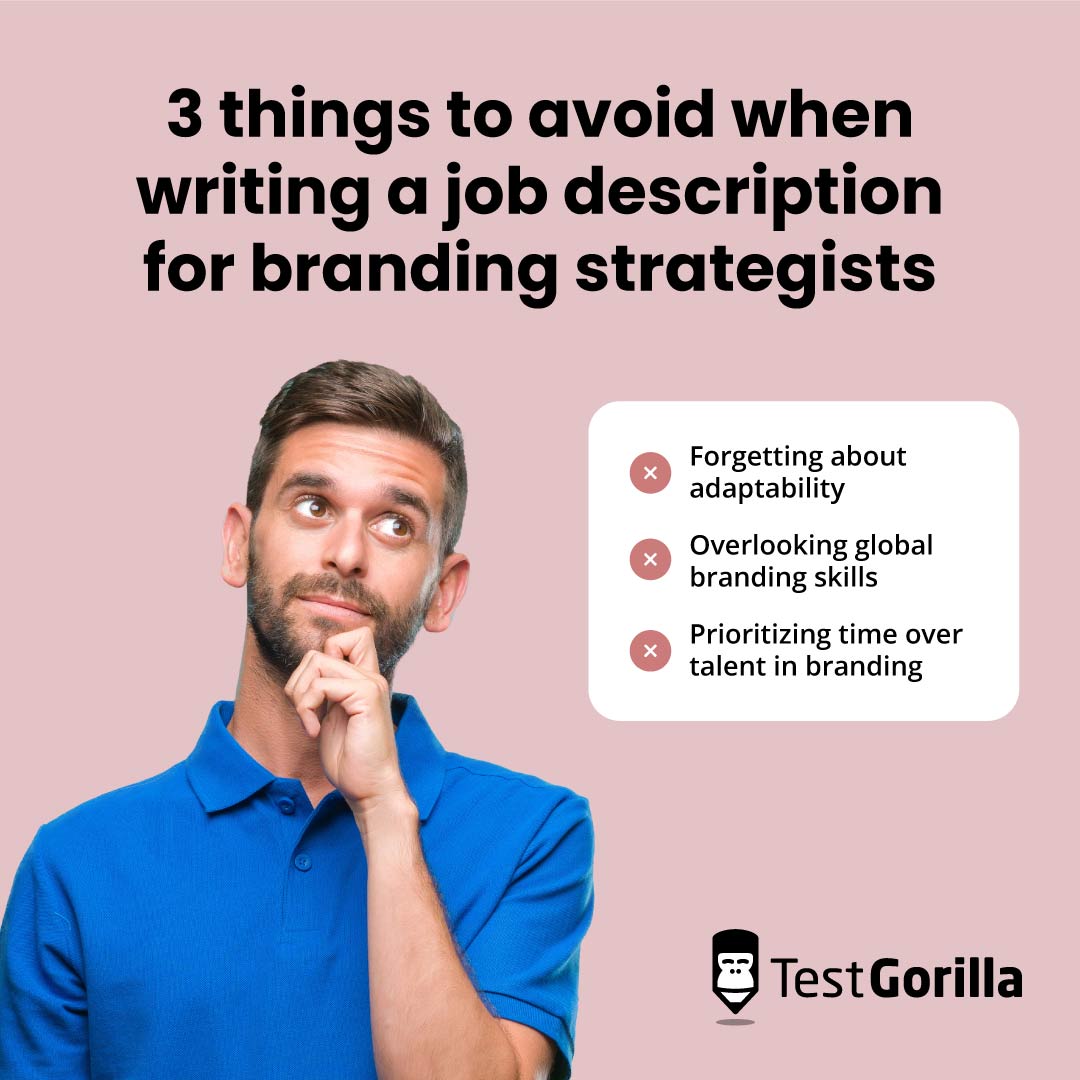 3 things to avoid when writing a job description for branding strategists graphic