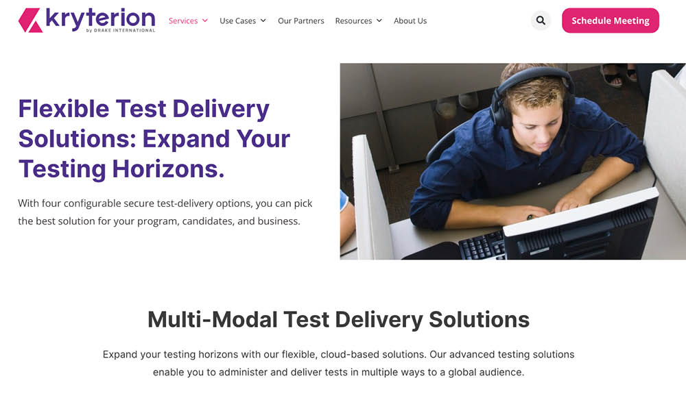 Kryterion test delivery solutions