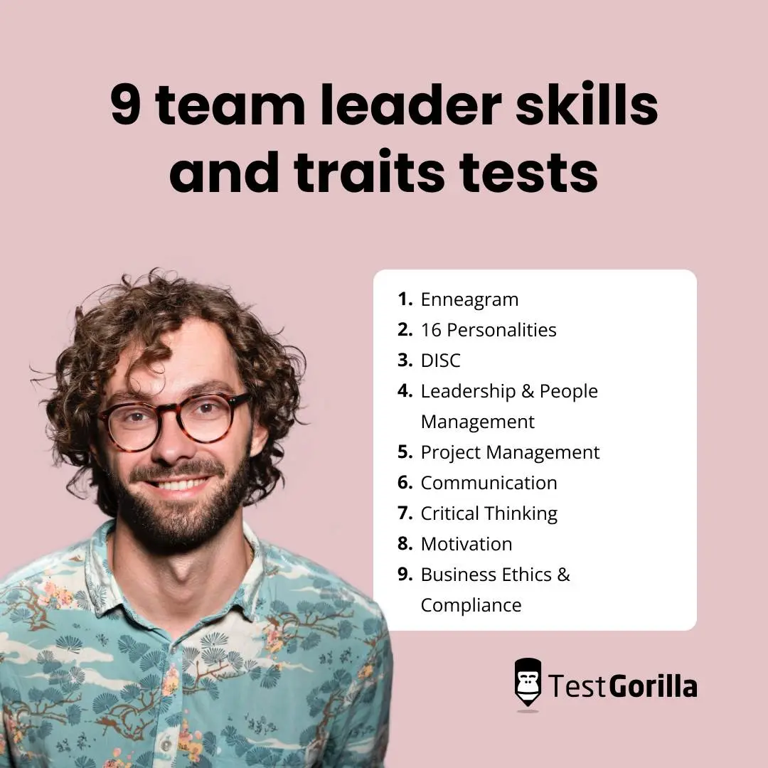 9 team leader skills and traits tests Explanation