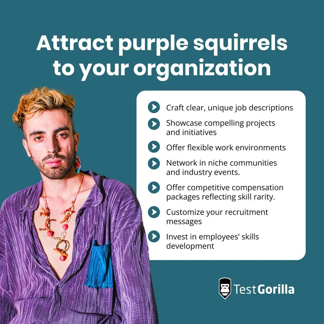 how to attract purple squirrels in your organization