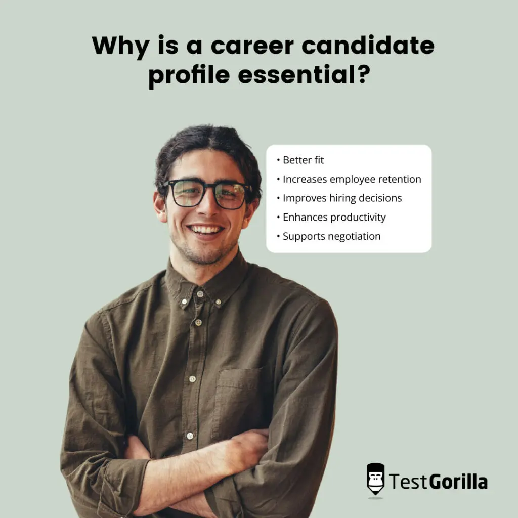 why is a career candidate profile essential