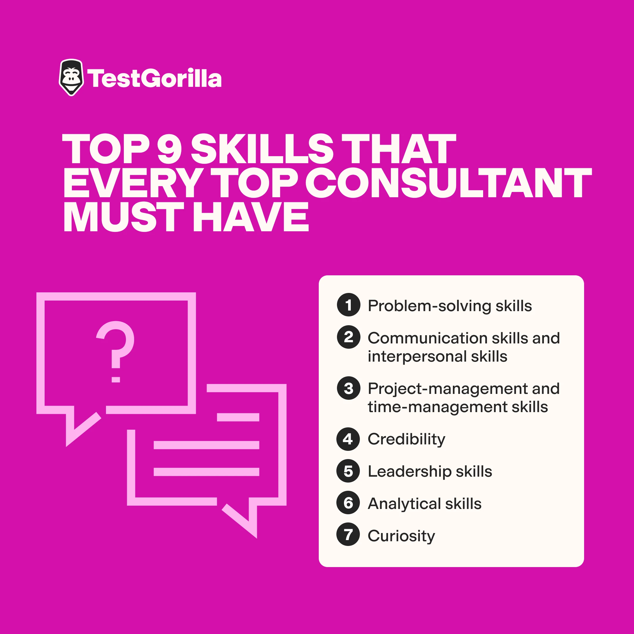 Top 9 must-have consulting skills 