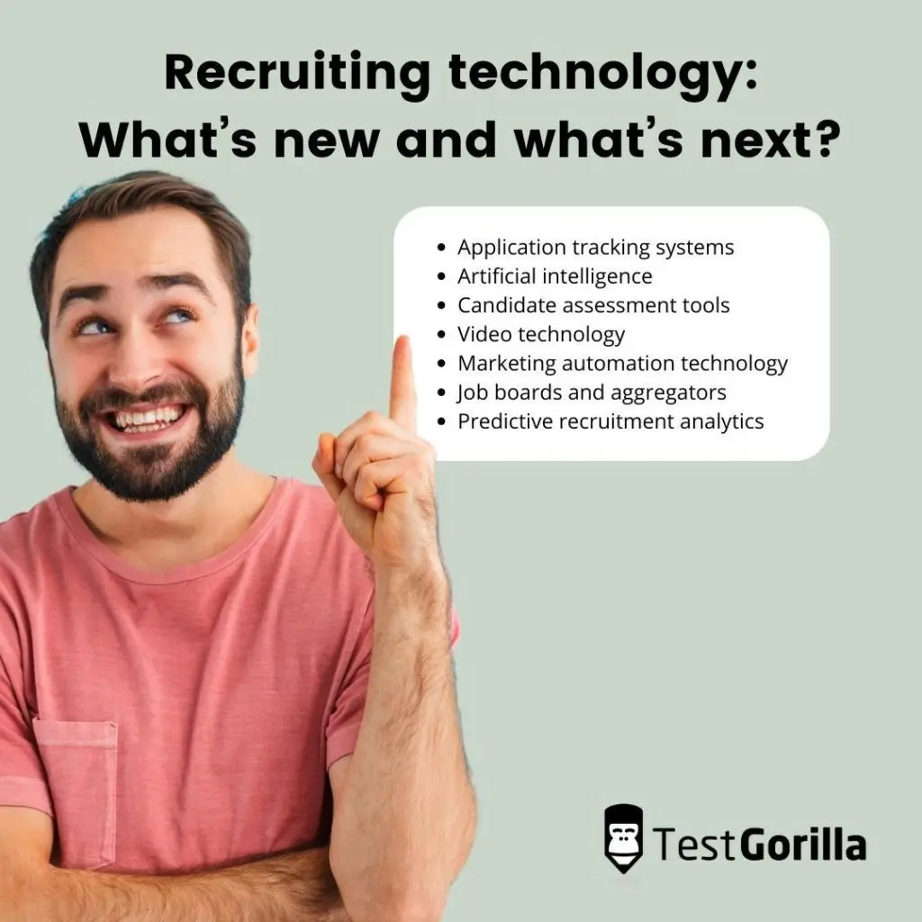 The seven major recruitment technologies