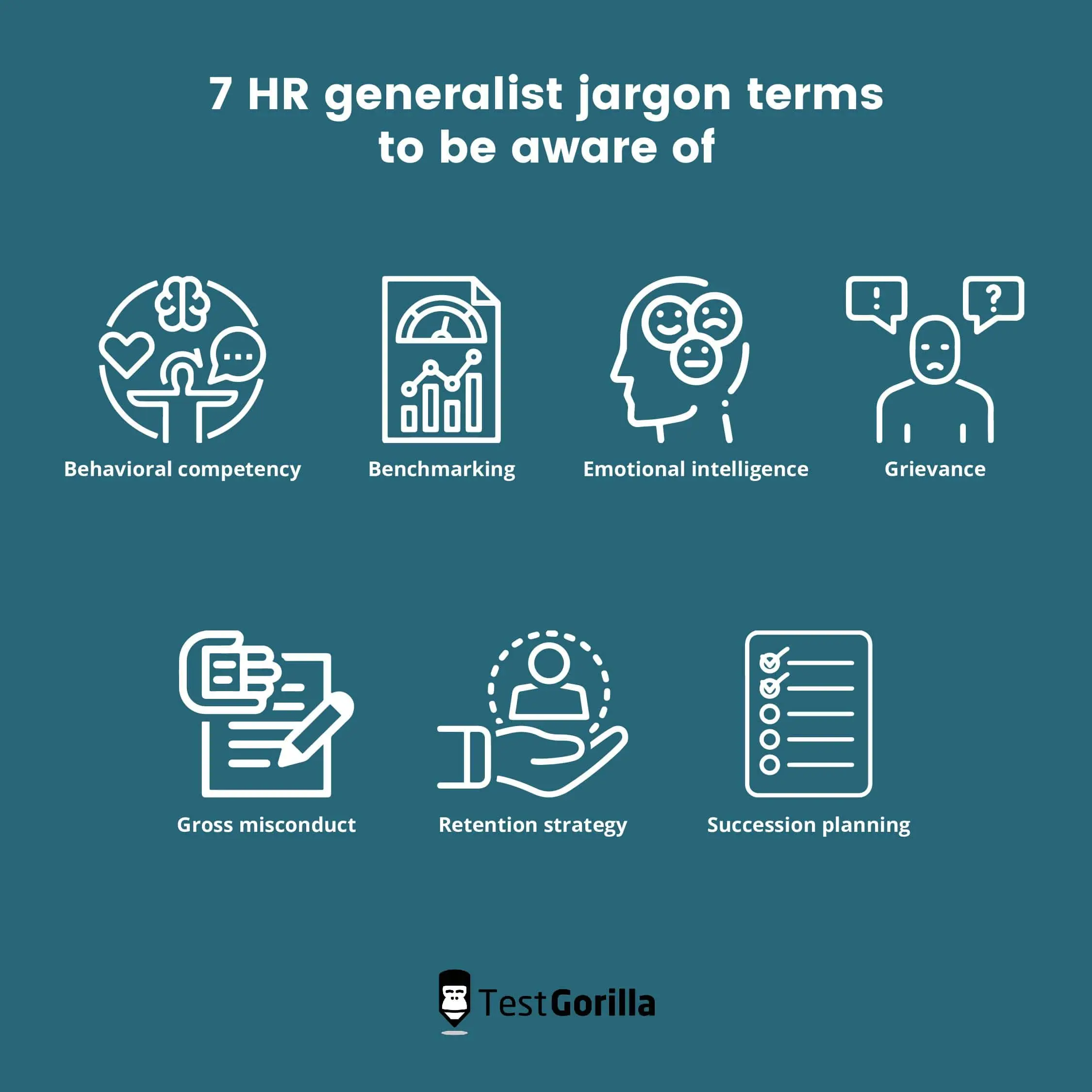 image listing  HR generalist jargon terms to be aware of