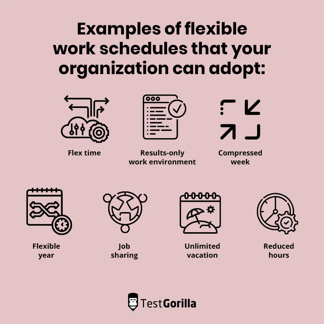 7 examples of flexible work schedules your organization can adopt