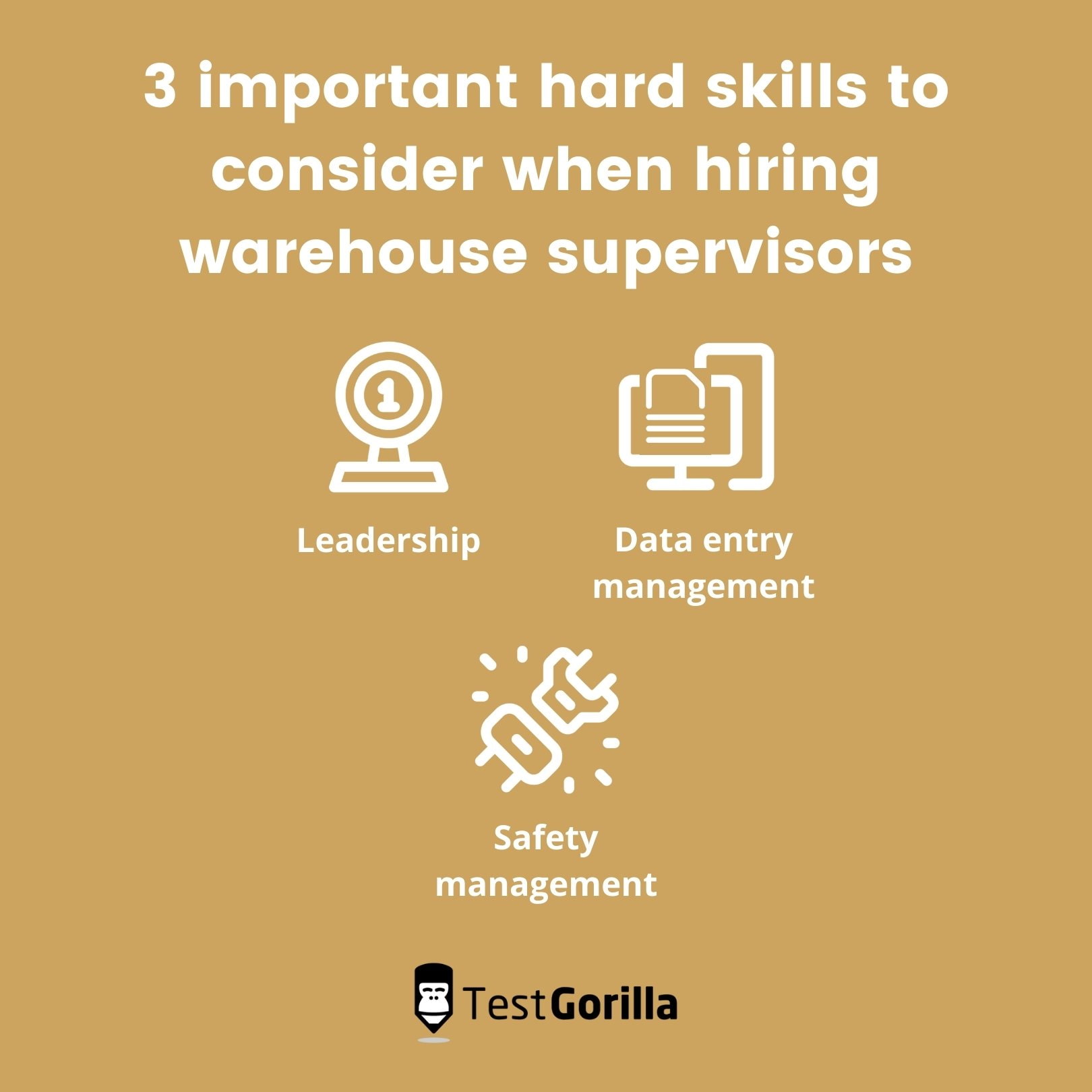 banner image for important hard skills to consider when hiring warehouse supervisors