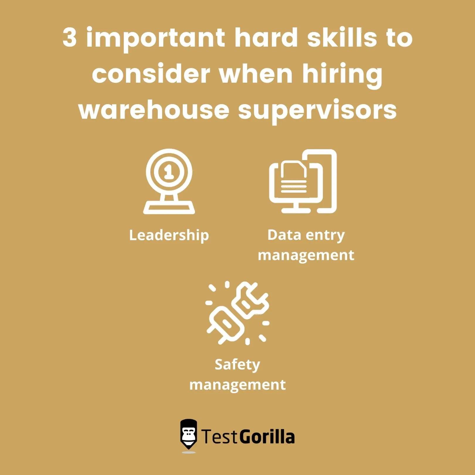 banner image for important hard skills to consider when hiring warehouse supervisors