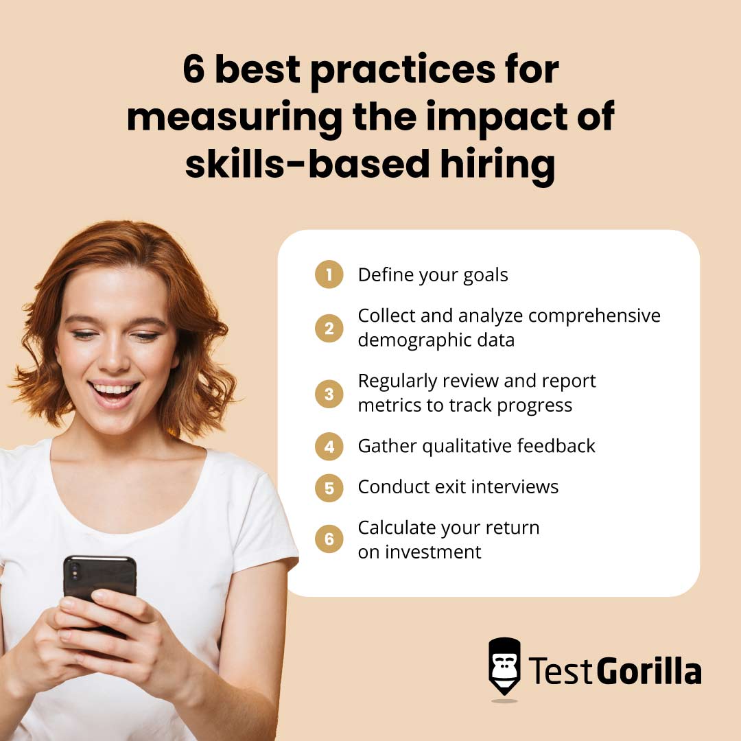 6 best practices for measuring the impact of Skills-based hiring