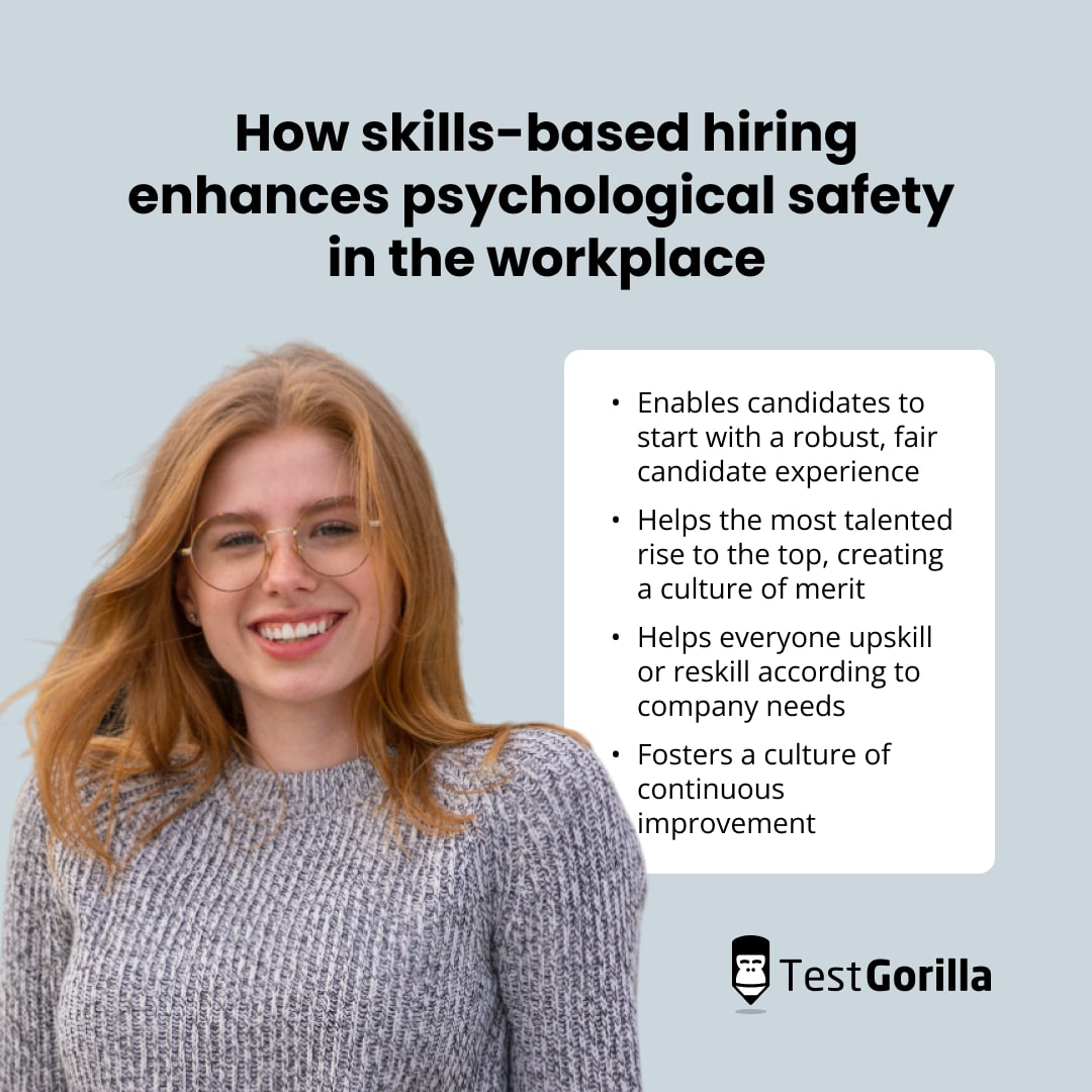 How skills based hiring enhances psychological safety in the workplace