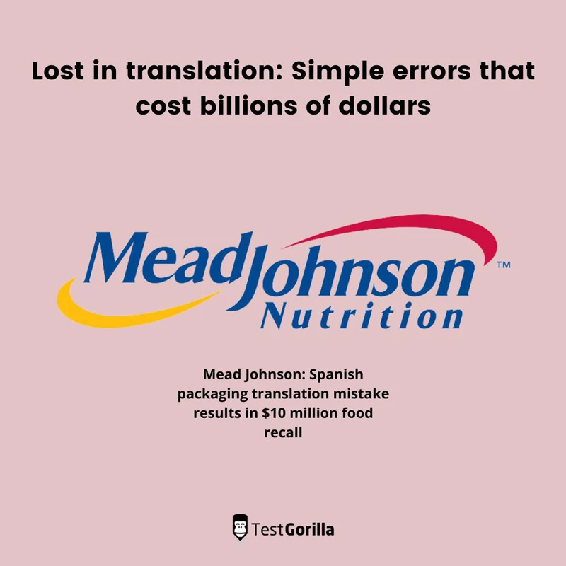 mead johnson translation error stat