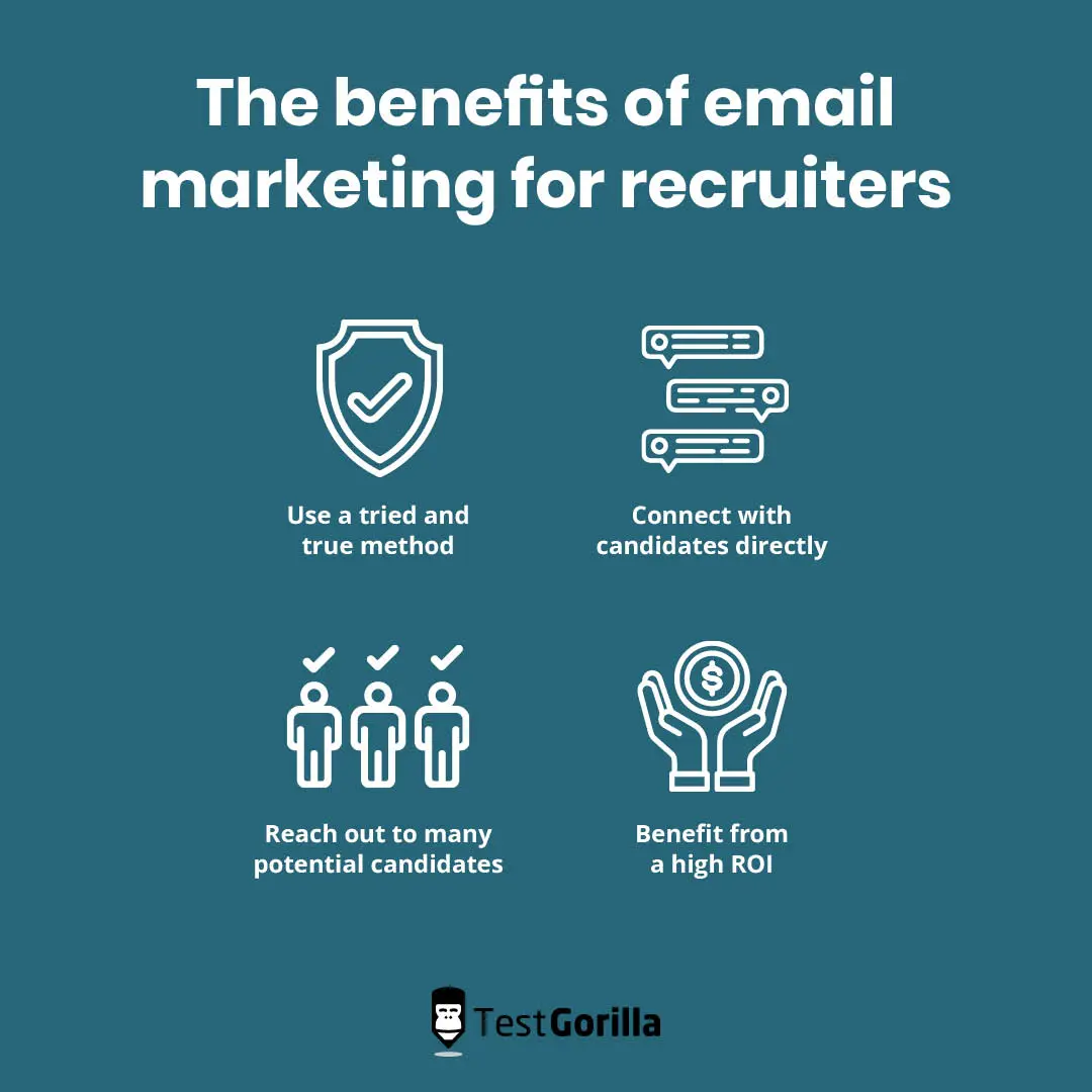  benefits of email marketing recruiters