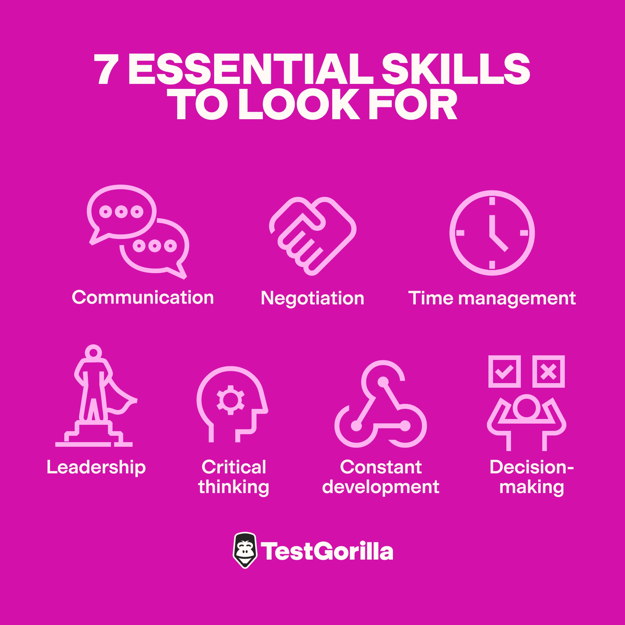 7 essential skills to look for