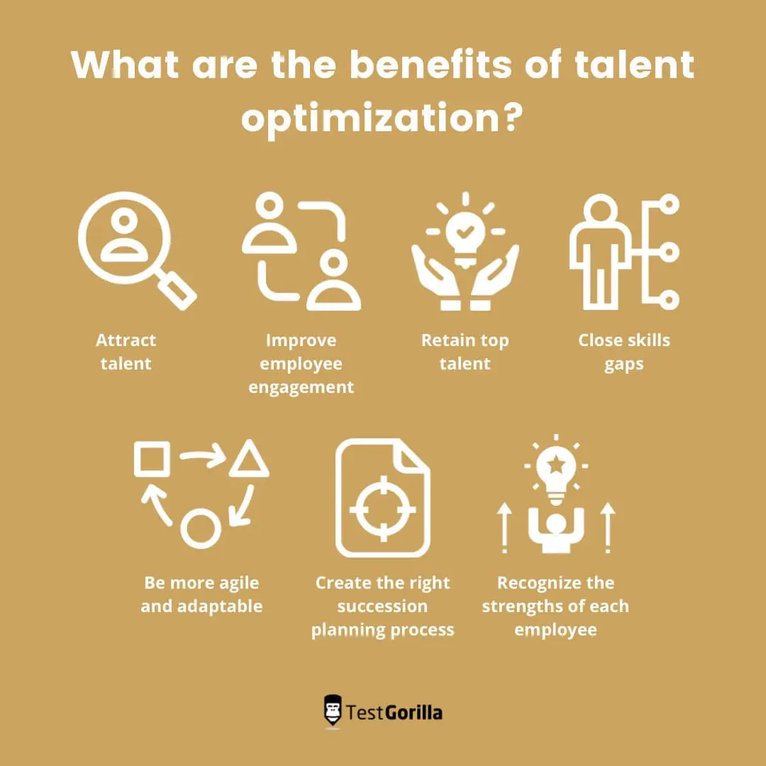 image showing the benefits of talent optimization