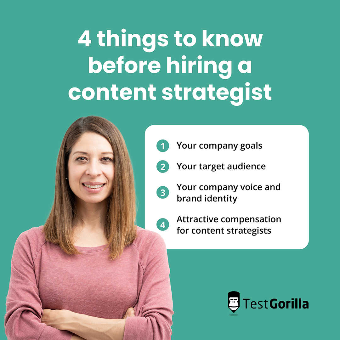 4 things to know before hiring a content strategist