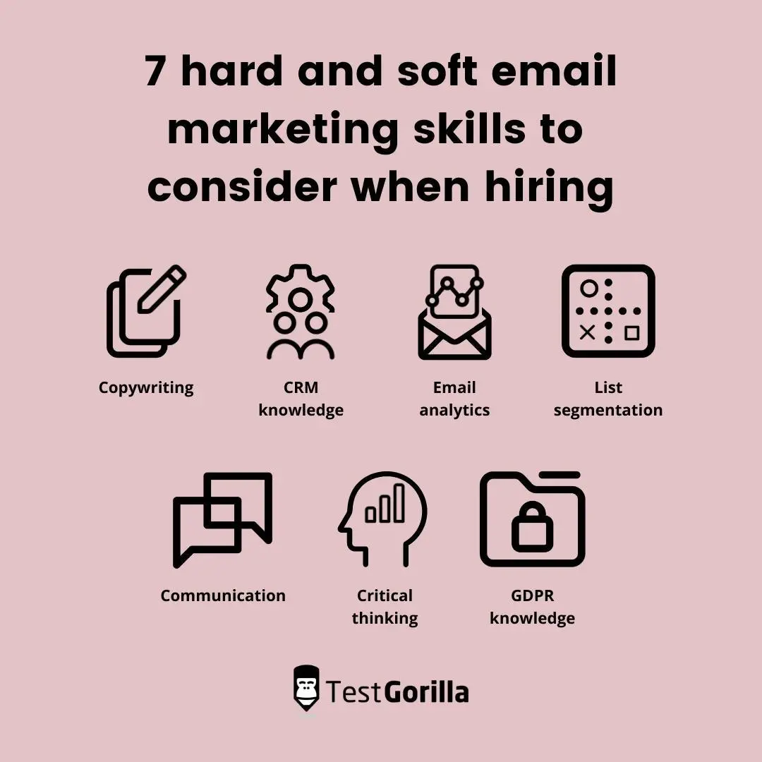 7 hard and soft email marketing skills to consider when hiring
