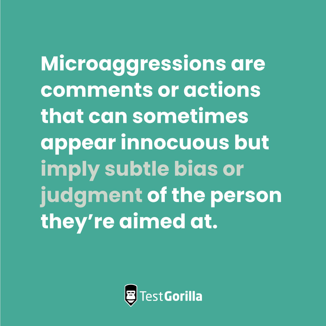 Definition of microaggressions