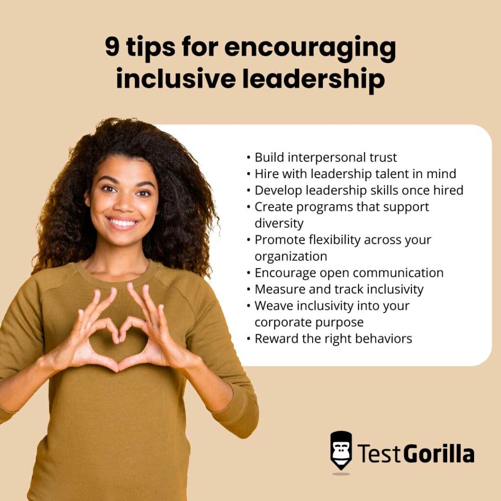 9 tips for encouraging inclusive leadership