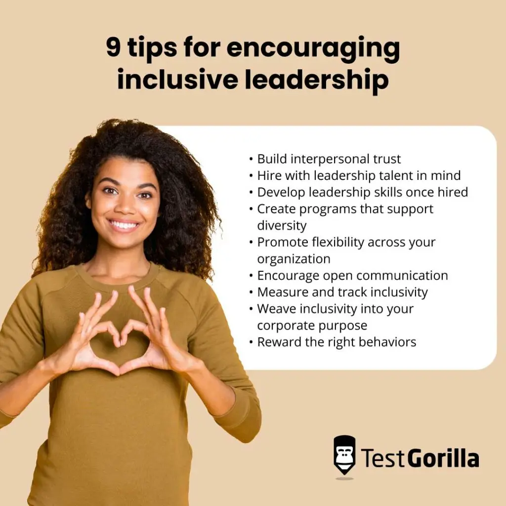 9 tips for encouraging inclusive leadership