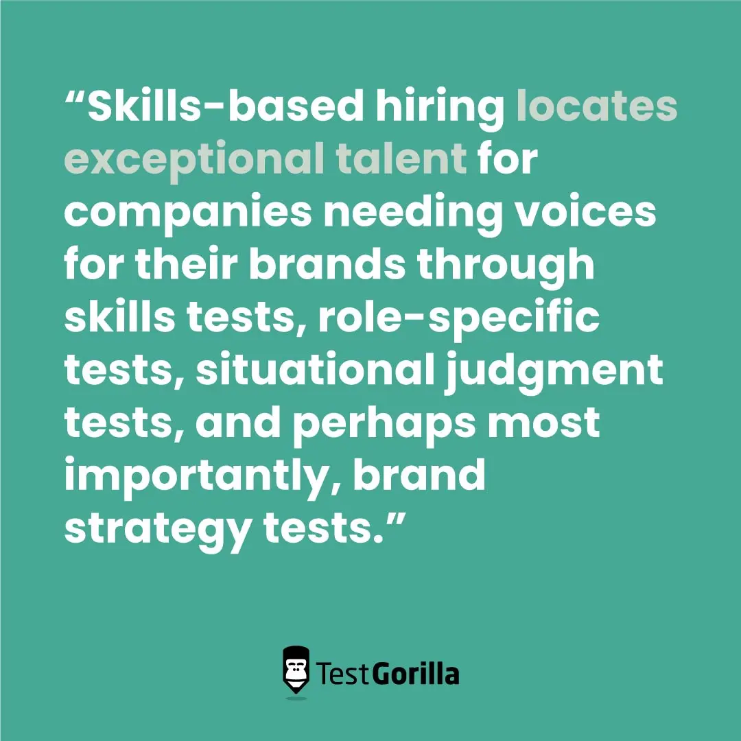 Skills-based hiring locates exceptional talent