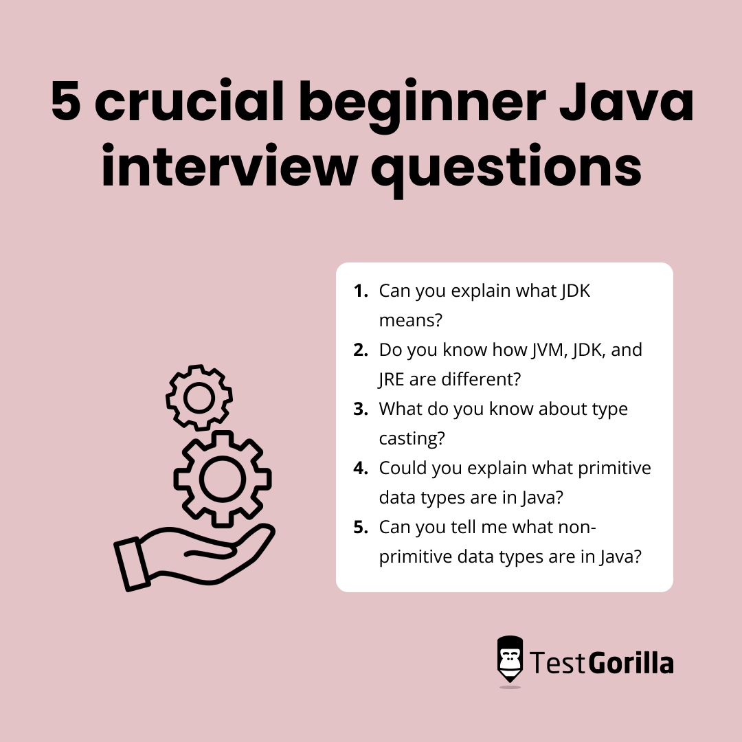 5 crucial beginner Java interview questions Explanation