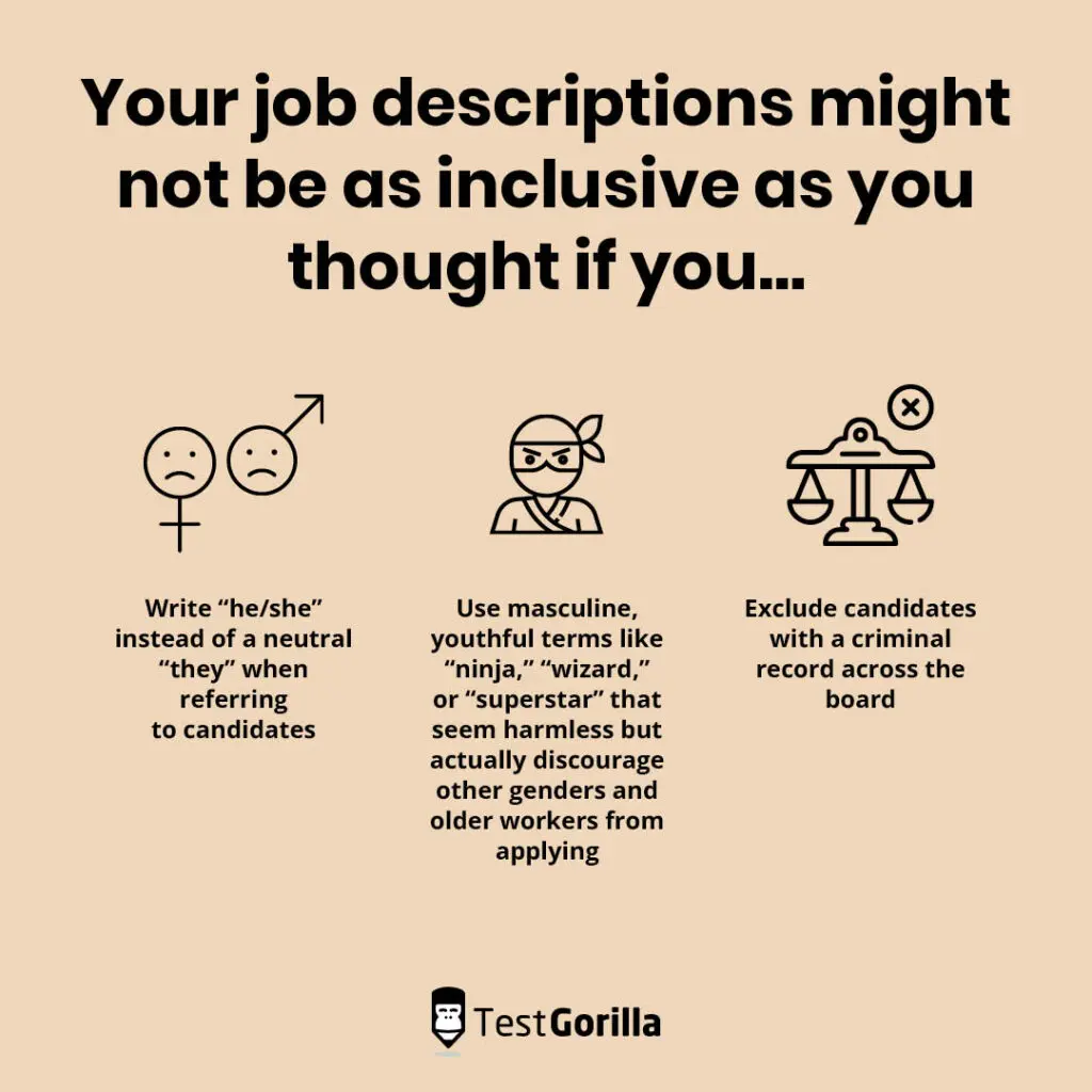 why job descriptions may not be as inclusive as you thought