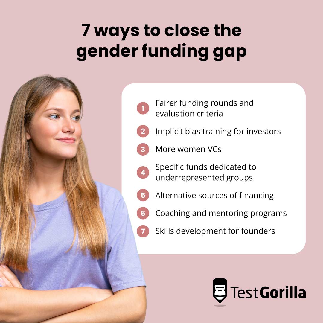 7 ways to close the gender funding gap