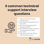 50 Technical Support Interview Questions To Ask Your Candidates