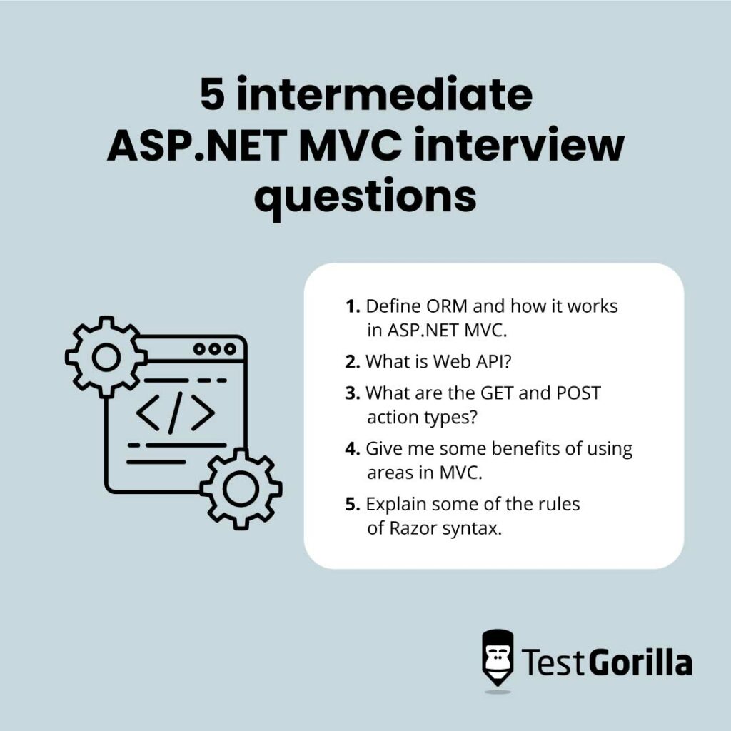 Five intermediate ASP.NET MVC interview questions