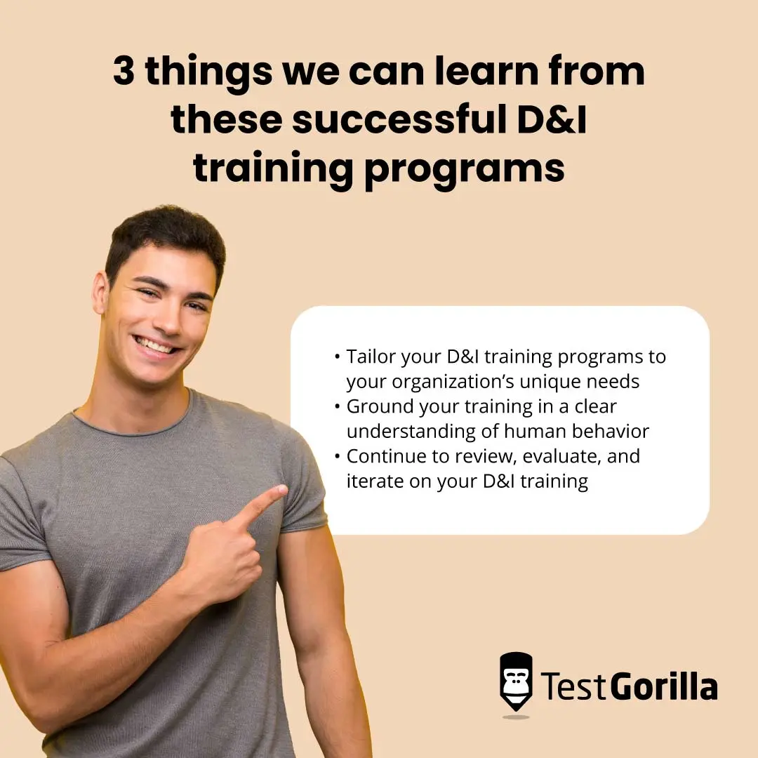3 things we can learn from these successful DI training programs