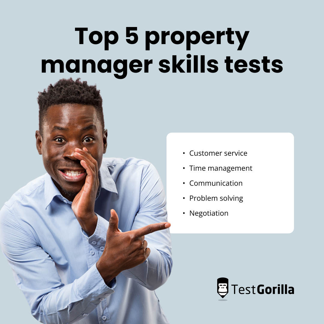 Top 5 property manager skills tests explanation