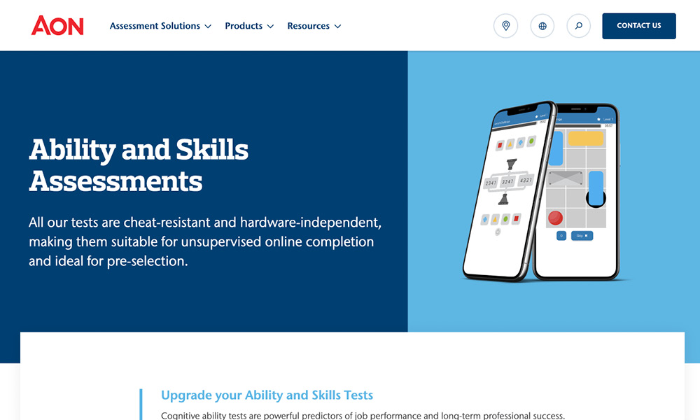 TestGorilla vs Assessment Aon assessments