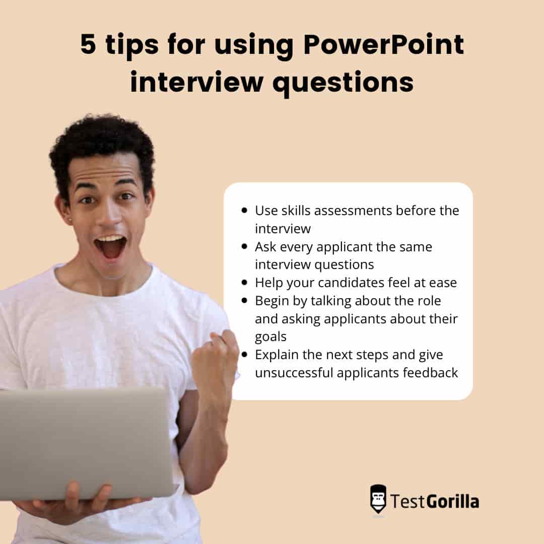 presentation questions in interview